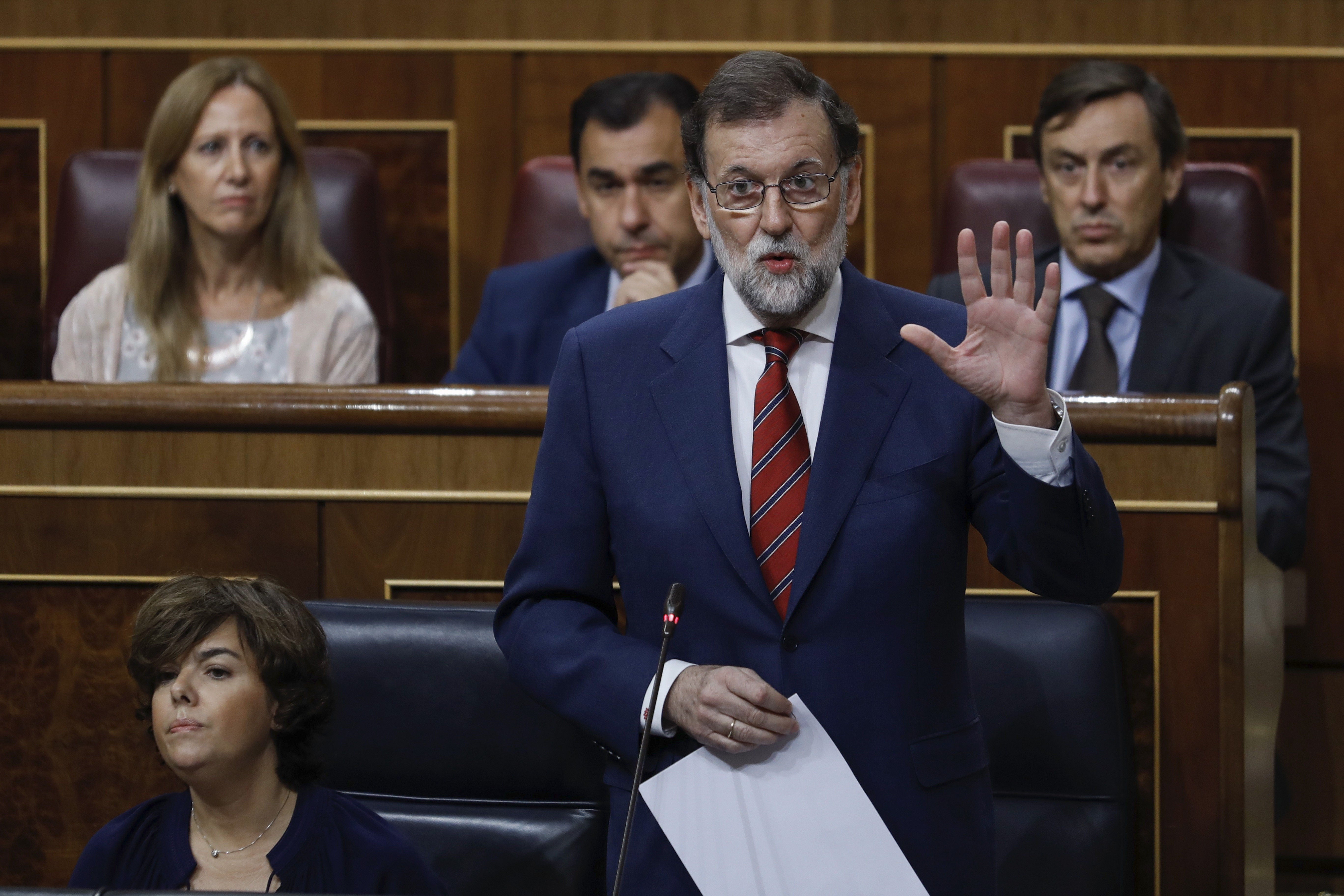 El Gobierno no tendrá el apoyo del Congreso en el 1-O tras la negativa del PSOE y Podemos El Gobierno no tendrá el apoyo del Congreso en el 1-O tras la negativa del PSOE y Podemos