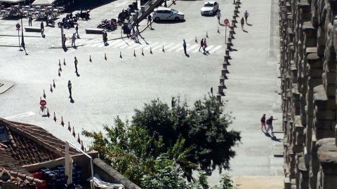 Nuevas medidas de tr&aacute;fico en el Acueducto