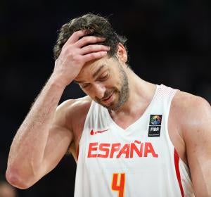 Pau Gasol, tras la derrota contra Eslovenia Pau Gasol, tras la derrota contra Eslovenia
