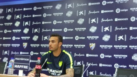 Roberto, portero del M&aacute;laga 