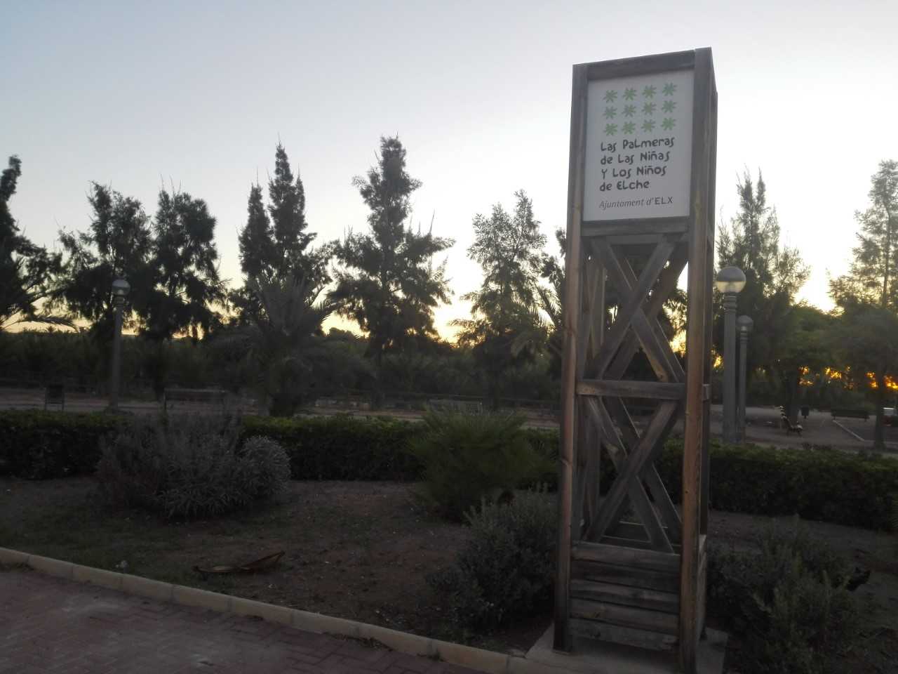 El tripartito reorienta los parques 'Las palmeras de las niñas y los niños de Elche’ El tripartito reorienta los parques 'Las palmeras de las niñas y los niños de Elche’