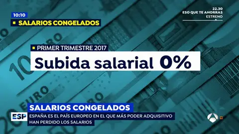 EP salarios congelados EP salarios congelados