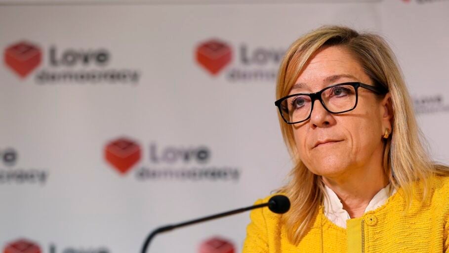 La expresidenta de la Asociaci&oacute;n de Municipios por la Independencia, Neus Lloveras