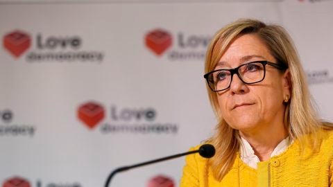 La expresidenta de la Asociaci&oacute;n de Municipios por la Independencia, Neus Lloveras
