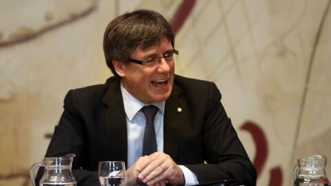 El presidente de la Generalitat, Carles Puigdemont