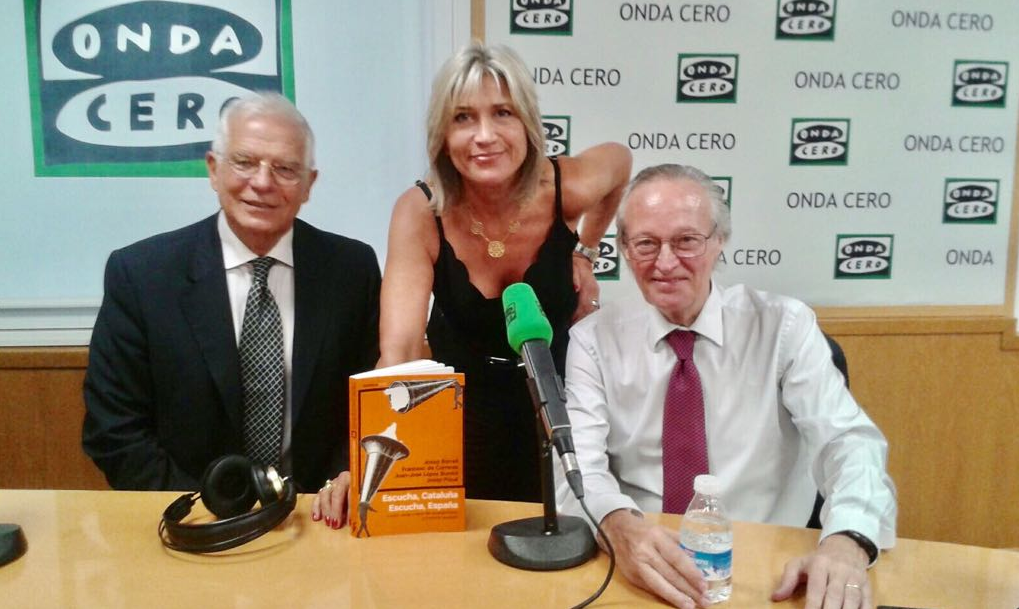 Josep Borrell y Josep Piqué: "Ni la ONU ni la UE reconocerían como Estado a una Cataluña independizada por las bravas" Josep Borrell y Josep Piqué: "Ni la ONU ni la UE reconocerían como Estado a una Cataluña independizada por las bravas"