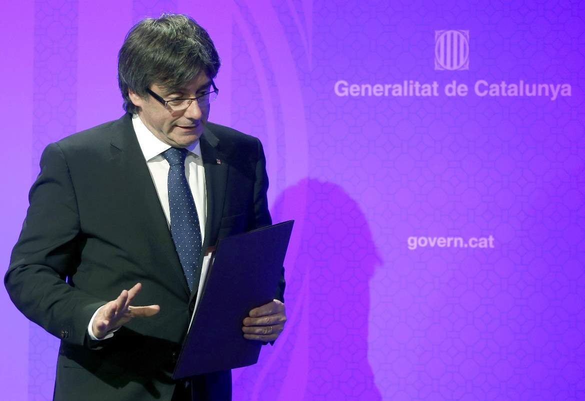 Puigdemont recusa a los jueces del TSJC que acordaron investigarle por el 1-O por no ser "imparciales" Puigdemont recusa a los jueces del TSJC que acordaron investigarle por el 1-O por no ser "imparciales"