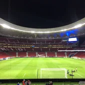 Imagen de todo el estadio Wanda Metropolitano. Imagen de todo el estadio Wanda Metropolitano.
