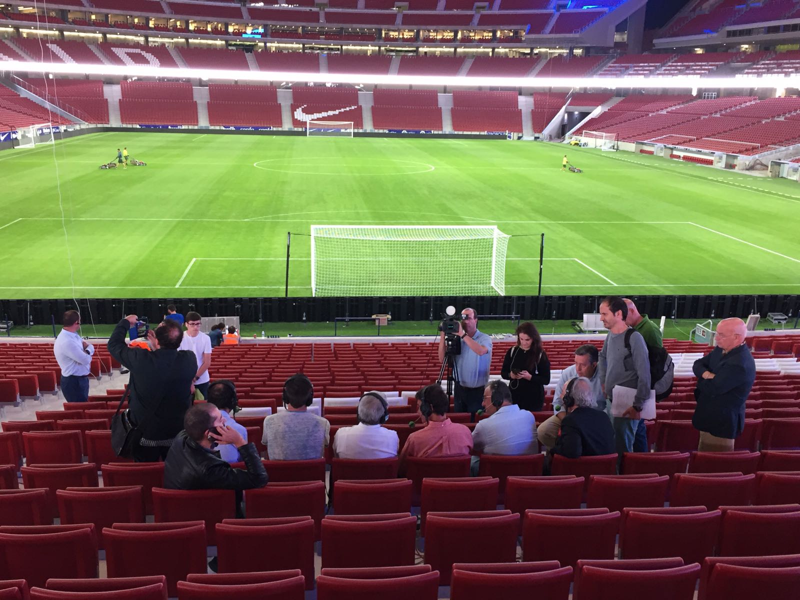 Los secretos del jefe de mantenimiento del Wanda Metropolitano que harán en que se note en el juego del equipo Los secretos del jefe de mantenimiento del Wanda Metropolitano que harán en que se note en el juego del equipo