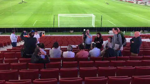 Imagen del Wanda Metropolitano. Imagen del Wanda Metropolitano.