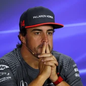 Fernando Alonso en rueda de prensa Fernando Alonso en rueda de prensa