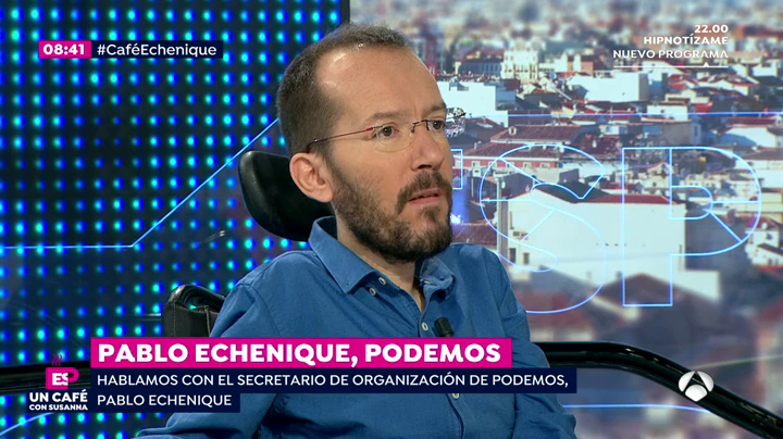 Echenique: "Si el ministro de Hacienda toca el dinero de la Generalitat podríamos hablar de una aplicación encubierta del 155" Echenique: "Si el ministro de Hacienda toca el dinero de la Generalitat podríamos hablar de una aplicación encubierta del 155"