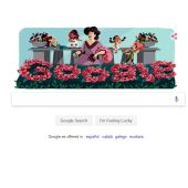 Google dedica su doodle a Emilia Pardo Bazán