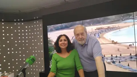 Isabel Gemio con Fernando Salaverri. Onda Cero