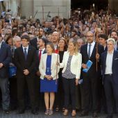 Alcaldes de Barcelona a favor del referéndum