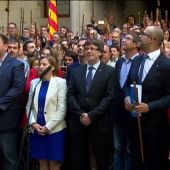 Los alcaldes catalanes apoyan a Puigdemont