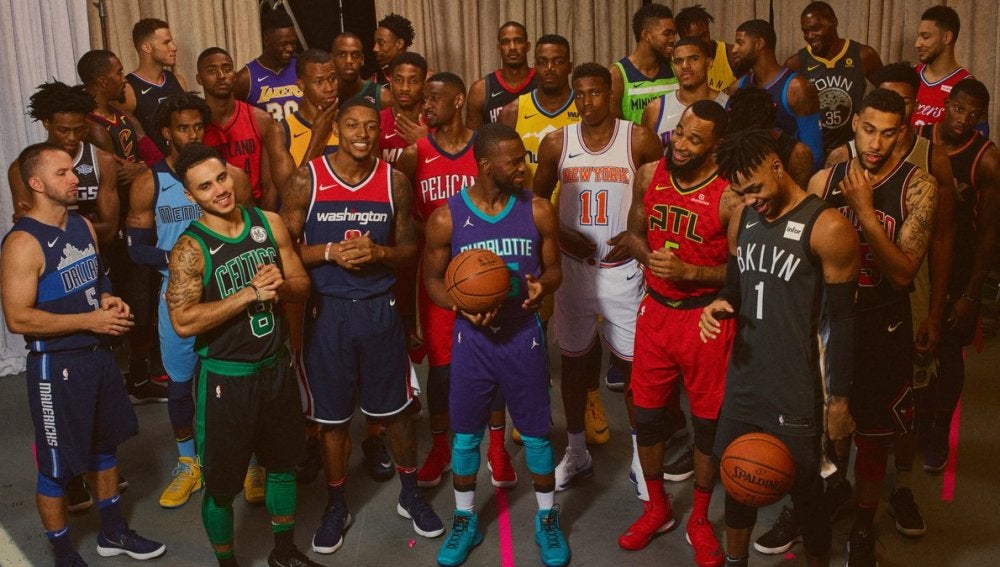 Los 30 equipos de la NBA y sus nuevas camisetas