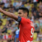 Radamel Falcao celebra un gol