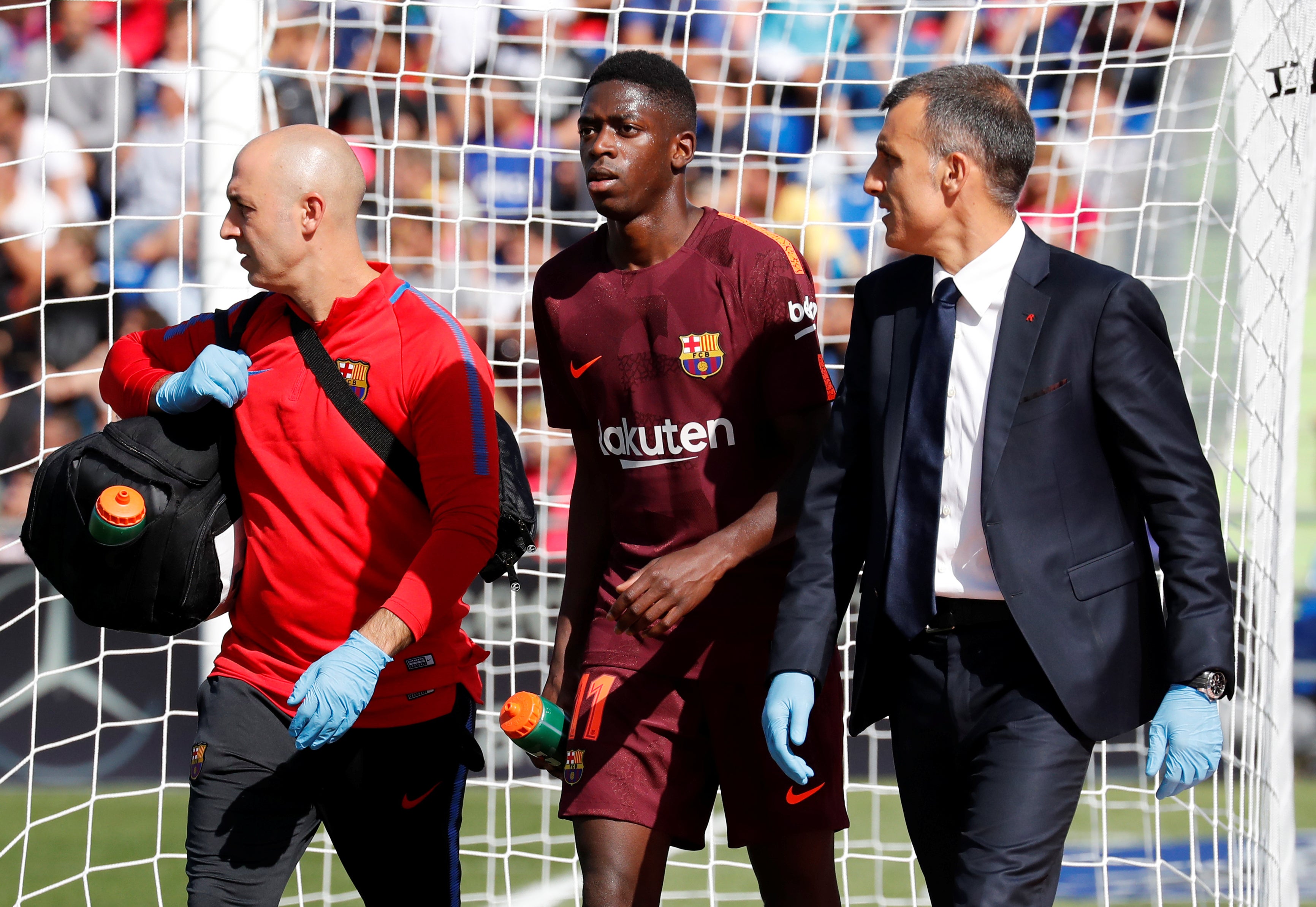 La Consulta Médica: Todos los misterios de la lesión de Dembelé en Getafe La Consulta Médica: Todos los misterios de la lesión de Dembelé en Getafe