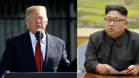 Donald Trump y Kim Jong Un Donald Trump y Kim Jong Un