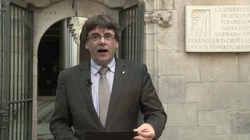 Puigdemont asegura que se votará el 1-O: "Tenemos planes de contigencia para garantizar el referéndum" Puigdemont asegura que se votará el 1-O: "Tenemos planes de contigencia para garantizar el referéndum"