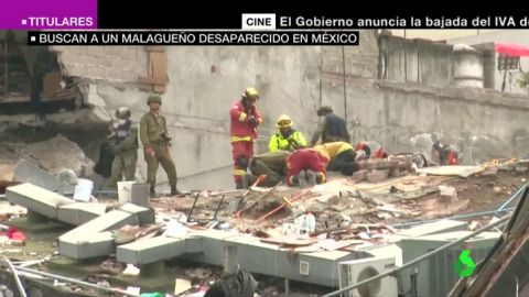 Buscan entre los escombros a Jorge Gomez, un malague&ntilde;o desaparecido tras el terremoto de M&eacute;xico 