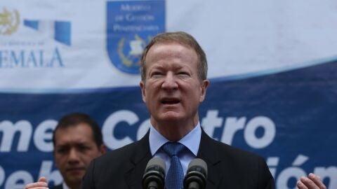 En la imagen, el secretario de Estado de Estados Unidos para Asuntos Narc&oacute;ticos, William Brownfield