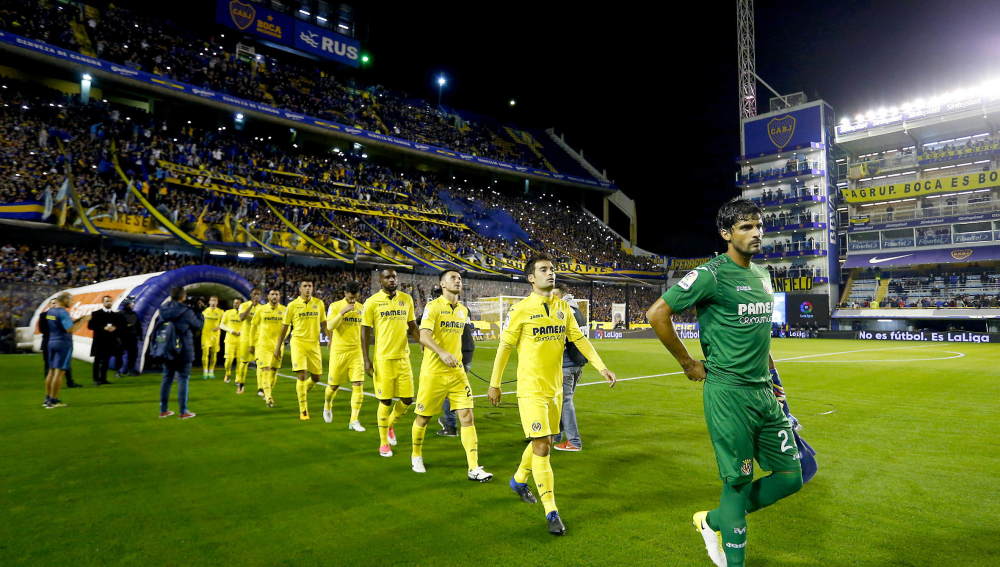 El portero del Villarreal, Mariano  Barbosa