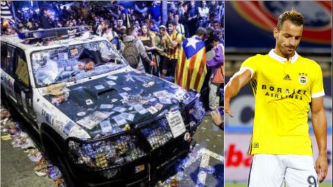 Soldado y la foto que comparti&oacute; en las redes sociales