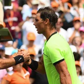 Roger Federer y Rafa Nadal en el Miami Open Roger Federer y Rafa Nadal en el Miami Open