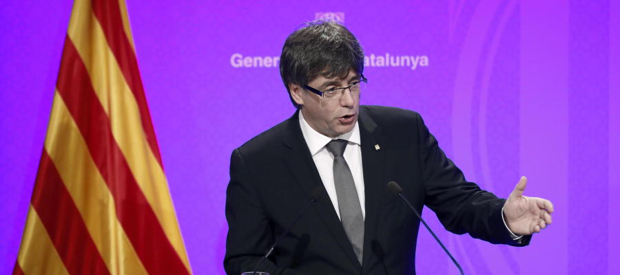 Carles Puigdemont, presidente de la Generalitat Carles Puigdemont, presidente de la Generalitat