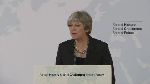May dice que Reino Unido quiere un per&iacute;odo de transici&oacute;n de dos a&ntilde;os tras el brexit