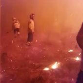 Impactántes imágenes del intenso incendio que está arrasando Gran Canaria
