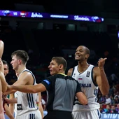 Anthony Randolph y Porzingis se encaran durante el Eurobasket Anthony Randolph y Porzingis se encaran durante el Eurobasket
