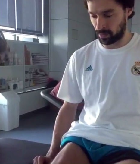 Sergio Llull continúa con su recuperación: "Volveré más fuerte" Sergio Llull continúa con su recuperación: "Volveré más fuerte"