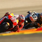 Márquez corre en Aragón Márquez corre en Aragón