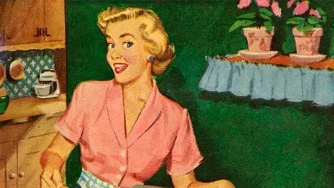 Mujer en los años 50 Mujer en los años 50