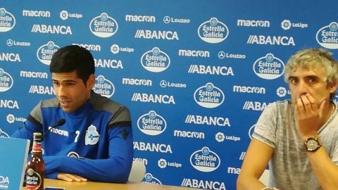 Juanfran, en Abegondo. 