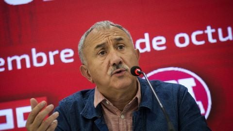 El secretario general de UGT, Pepe &Aacute;lvarez