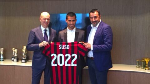 Suso renueva con el Milan hasta el 2022.