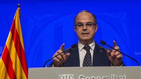 El portavoz de la Generalitat, Jordi Turull