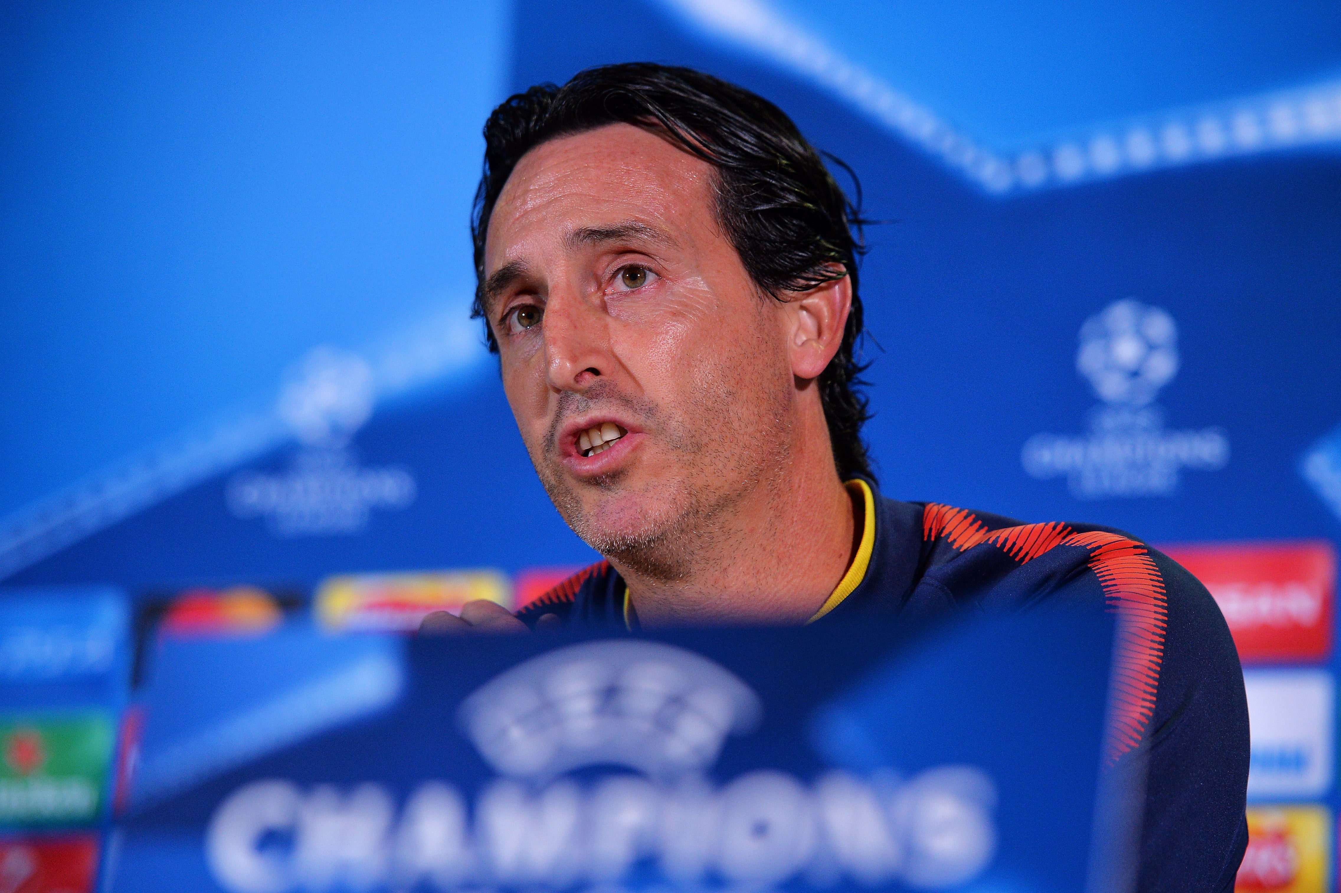 Unai Emery: "Que nos piten muchos penaltis para que Cavani y Neymar puedan tirarlos" Unai Emery: "Que nos piten muchos penaltis para que Cavani y Neymar puedan tirarlos"