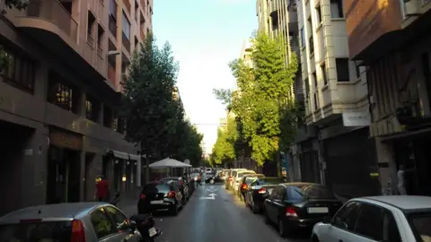 Una calle del centro de Elche Una calle del centro de Elche