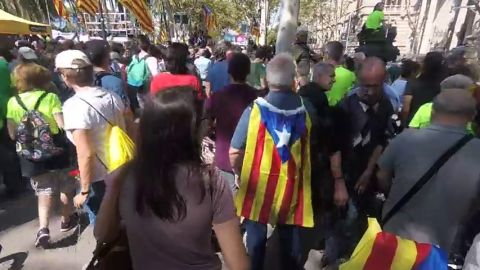 'Catalu&ntilde;a a pie de calle': La dificultad de informar
