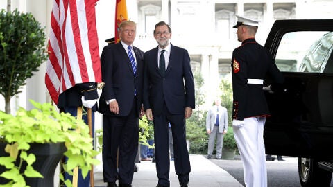 Donald Trump y Mariano Rajoy