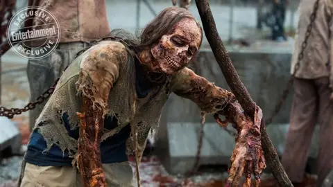 Zombie octava temporada 'The Walking Dead' Zombie octava temporada 'The Walking Dead'