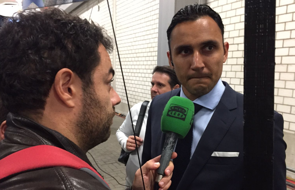 Keylor Navas sobre el posible fichaje de Kepa: "No es algo nuevo para mí, trabajo para luchar por mi sueño y estoy tranquilo" Keylor Navas sobre el posible fichaje de Kepa: "No es algo nuevo para mí, trabajo para luchar por mi sueño y estoy tranquilo"