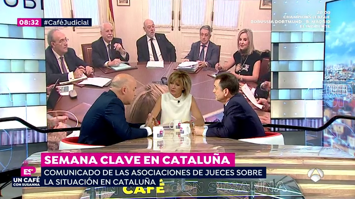 El portavoz de Jueces para la Democracia, sobre la Fiscalía: "Está acudiendo a medidas desproporcionadas" El portavoz de Jueces para la Democracia, sobre la Fiscalía: "Está acudiendo a medidas desproporcionadas"