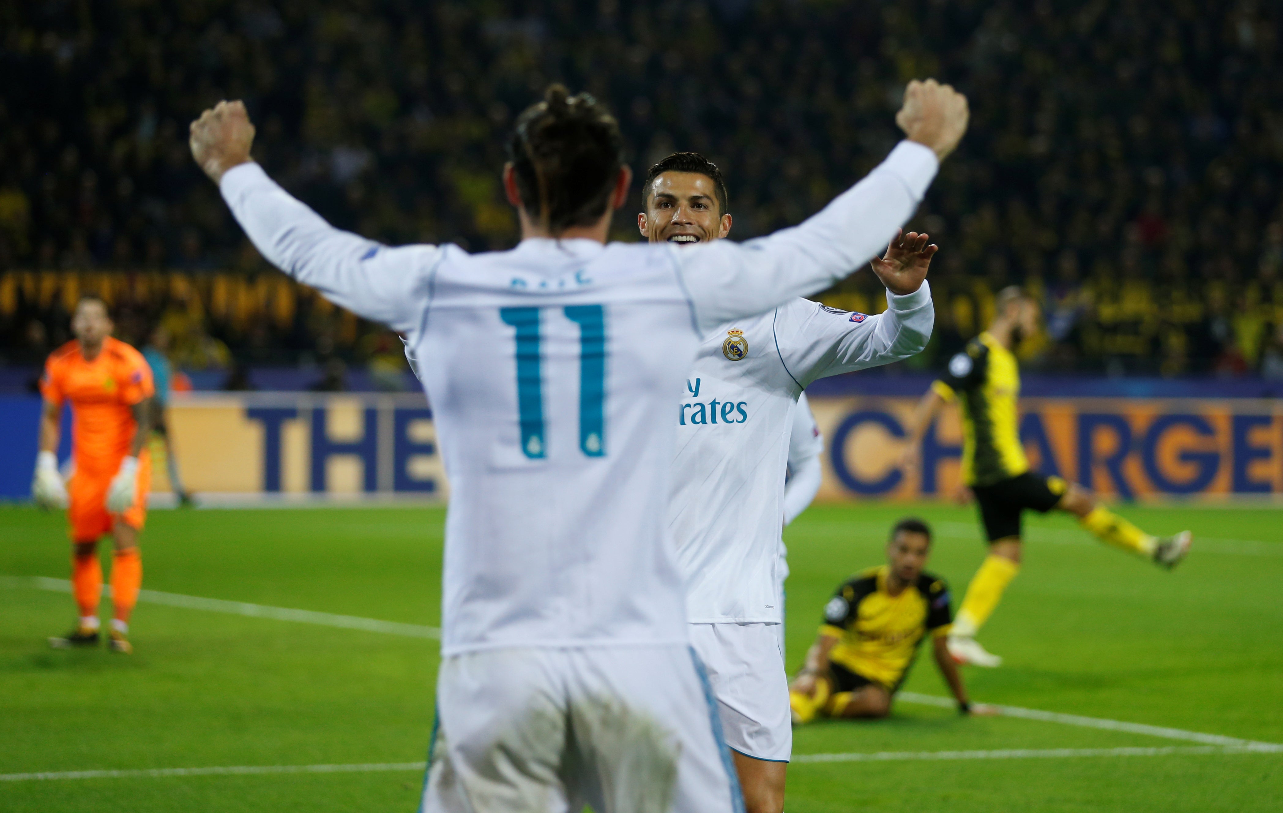 Dortmund 1- 3 Real Madrid | El Real Madrid logra su primera victoria en el Signal Iduna Park con goles de Bale y Cristiano Dortmund 1- 3 Real Madrid | El Real Madrid logra su primera victoria en el Signal Iduna Park con goles de Bale y Cristiano
