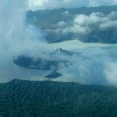 Volcán en Vanuatu